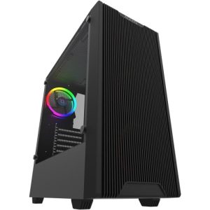 Carcasa AQIRYS Virgo, RGB, Mid Tower, Black