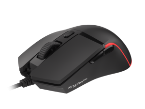 Mouse Gaming GENESIS Krypton 220, 6400 dpi, negru