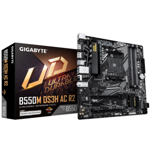 Placa de baza Gigabyte B550M DS3H AC R2, Socket AM4,