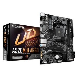 Placa de baza Gigabyte A520M H ARGB, Socket AM4, DDR4,