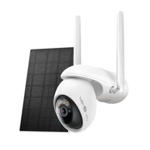 Solar-Powered Pan/Tilt Wi-Fi/4G LTE Security Camera Kit TP Link, 1/2.7"