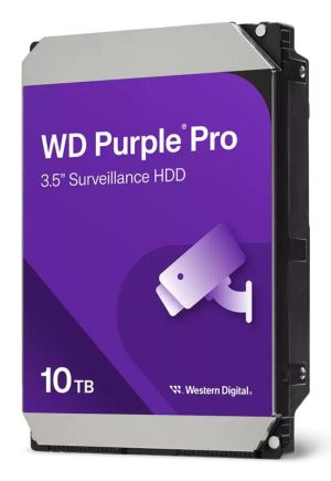 HDD Surveillance WD Purple Pro, 10 TB, 7200 rpm, 512
