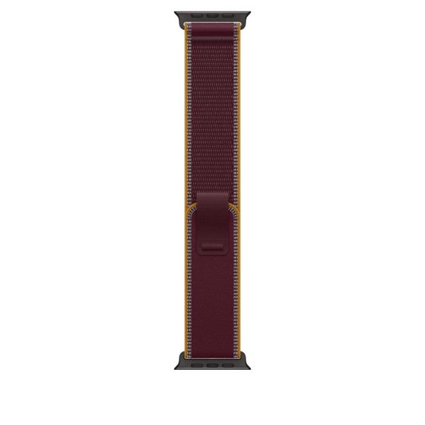 Curea pentru Apple Watch 49mm Burgundy Trail Loop - M/L