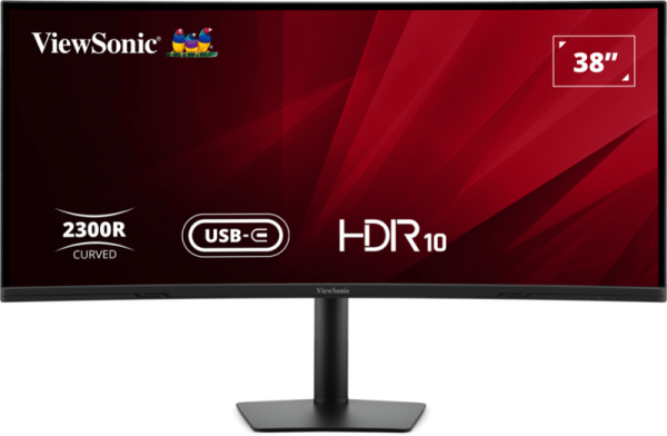 Monitor Consumer ViewSonic VA3820C, 37.5", 3840 x 1600 pixeli, Black,