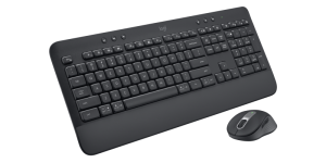 Tastatura Wireless Logitech Signature MK650 Combo for Business, Gri