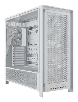 Carcasa CORSAIR FRAME 5000D RS, RGB, Mid Tower, White