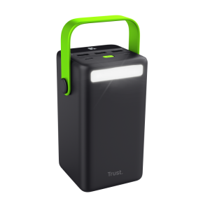 Baterie externa Trust Redoh, 4 porturi, capacitate 50000 mAh, negru