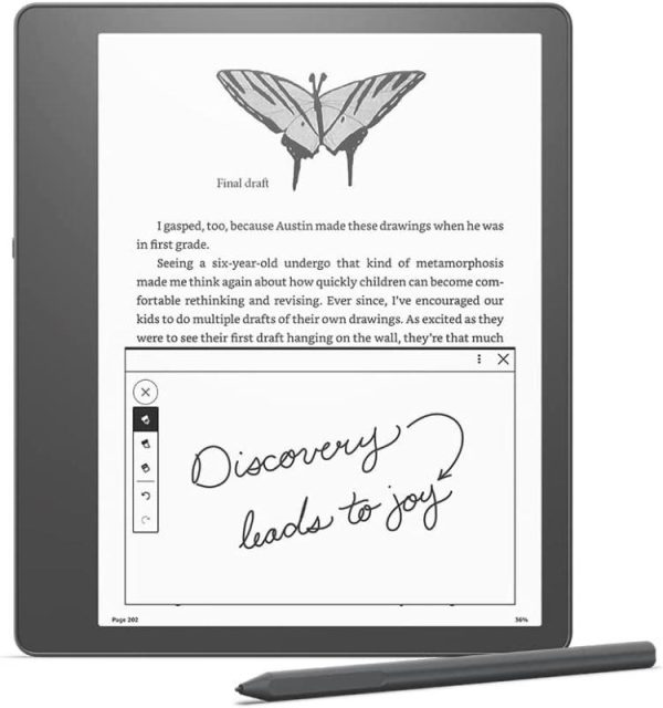 Amazon Kindle Scribe 2022 10.2" 16GB cu Premium Pen Tungsten