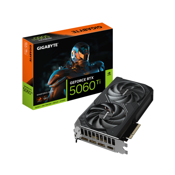 Placa video Gigabyte GeForce RTX 5060 Ti, 8GB GDDR7, PCI