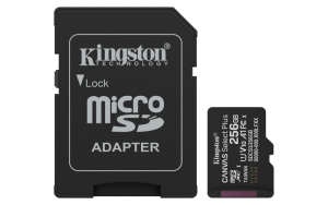 Card de memorie Kingston Canvas Select Plus Gen3 Micro-SDXC, 256