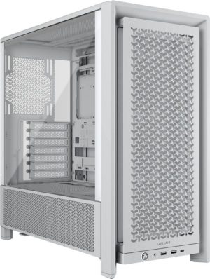 Carcasa CORSAIR FRAME 4000D RS, Mid Tower, White