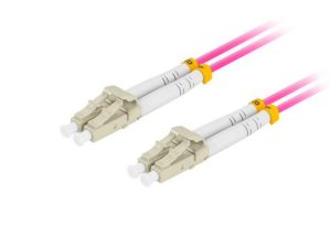 Patch cord fibră MM LC/UPC-LC/UPC duplex 3 m LSZH OM4
