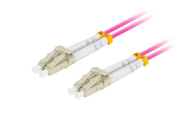 Patch cord fibră MM LC/UPC-LC/UPC duplex 3 m LSZH OM4