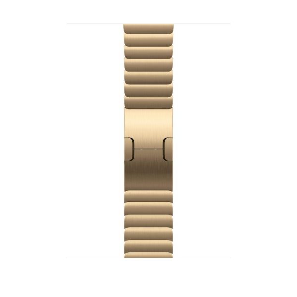 Curea pentru Apple Watch 46mm Radiant Gold Link Bracelet