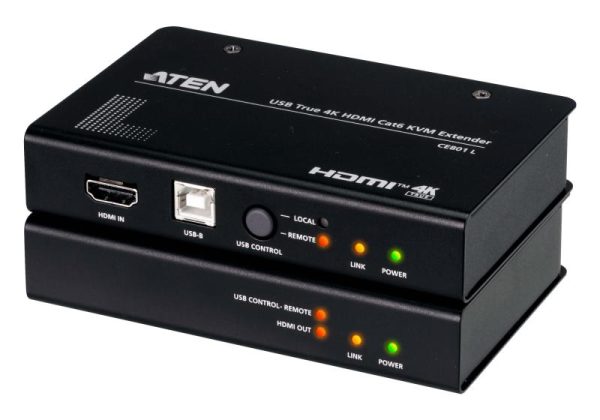 KVM Extender Aten CE801. Tipul: Transmițător & transmițător-receptor AV, Tehnologia