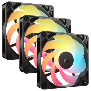 Ventilator Carcasa CORSAIR RS120-R ARGB, 12 cm, 2100 RPM, 3