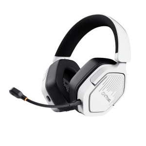Casti Gaming Head-band Trust GXT 493W Carus, Wireless/Wired, Alb