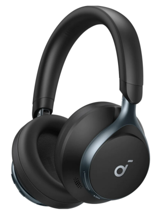 Casti Head-band Soundcore Space One, Wireless/Wired, noise-canceling, Negru