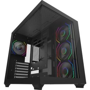 Carcasa AQIRYS Orcus, RGB, Mid Tower, Black