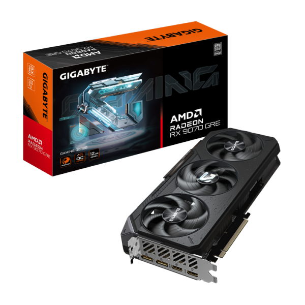 Placa video Gigabyte Radeon RX 9070 GRE GAMING OC 12G,