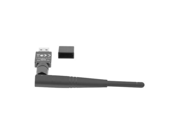 Adaptor USB placă rețea wireless  NC-0150-WE N150, 1x antenă
