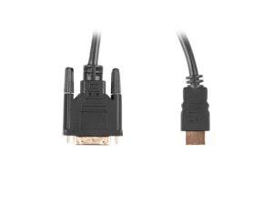 Cablu HDMI(M)  DVI-D(M)(24+1) 3 m negru Dual Link 4K