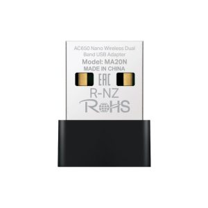 Adaptor Wireless MERCUSYS AC650 Nano, WIFI 5, Dual Band