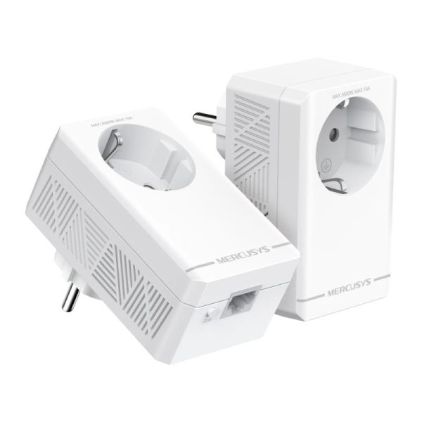 AV1000 Gigabit Passthrough Powerline Starter Kit KIT: 2× MP500P SPEED: