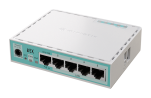 MIKROTIK HEX E50UG 512 MB DDR3, Procesor: EN7562CT @ 950