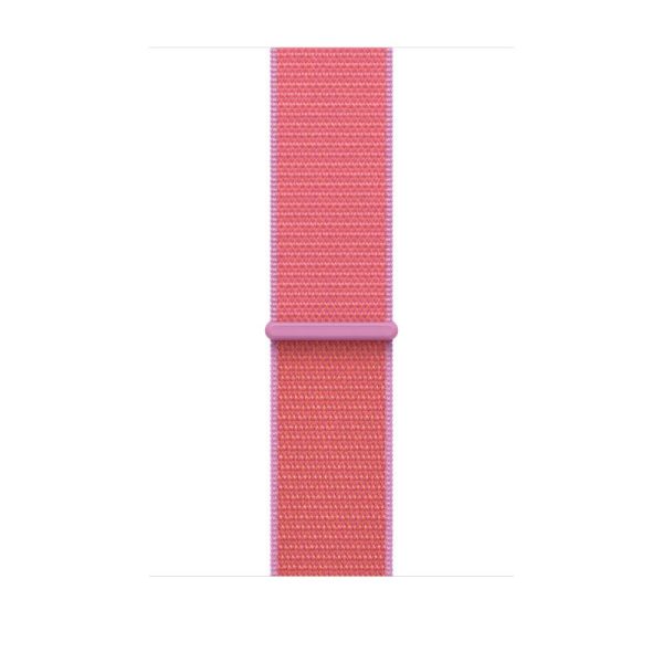 Curea pentru Apple Watch 46mm Sport Loop: Bright Guava Sport