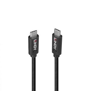 Cablu Lindy 1m USB 3.2 Type-C to Type-C (tata -