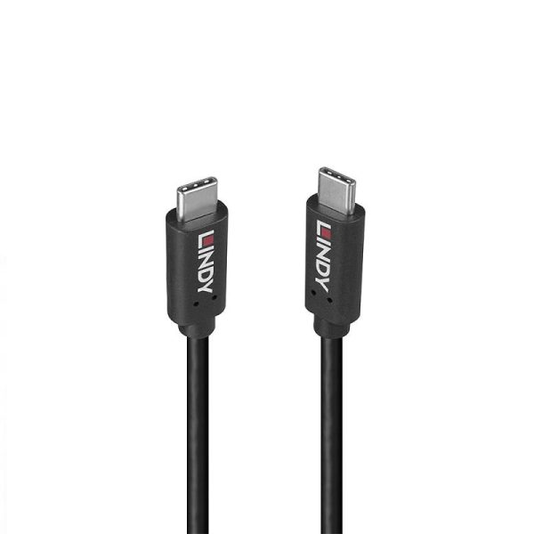 Cablu Lindy 1.5m USB 3.2 Type-C to Type-C (tata -
