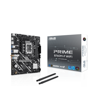 Placa de baza ASUS PRIME B760M-F WIFI, Socket 1700, DDR5,