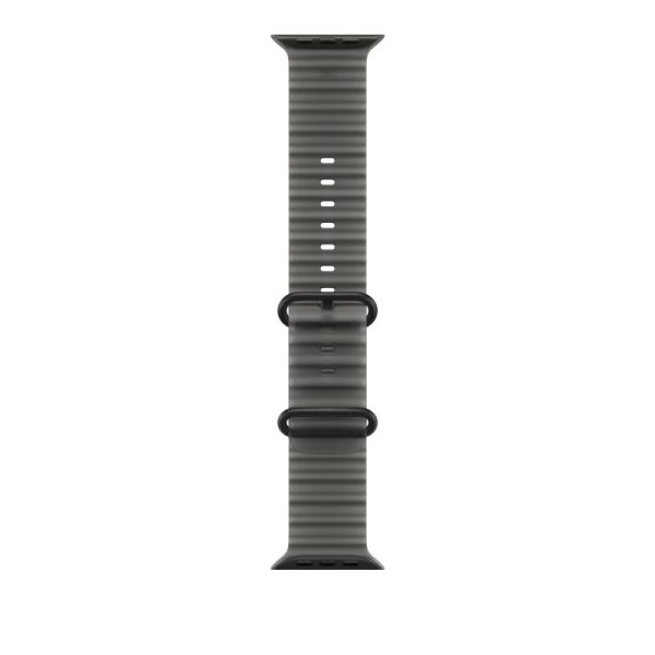 Curea pentru Apple Watch 49mm Translucent Black Ocean Band -