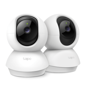 Pan/Tilt Home Security Wi-Fi Camera, 2-Pack SPEC: 1080p, 2.4 GHz,