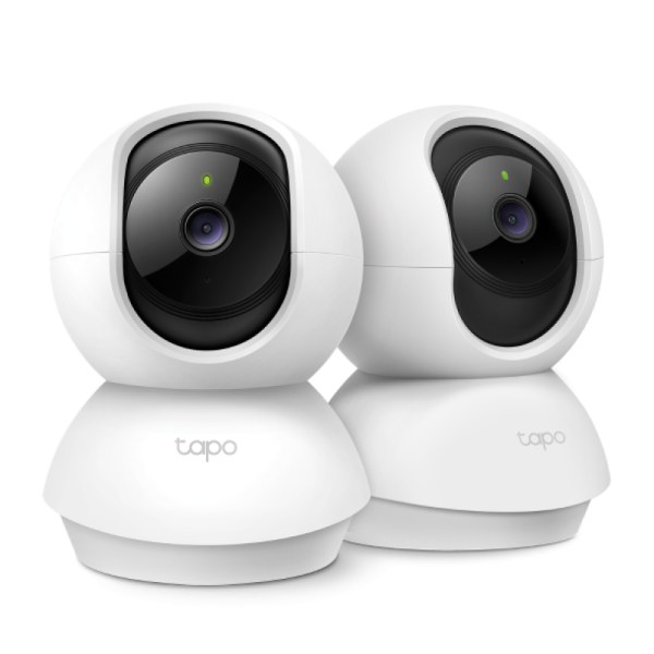 Pan/Tilt Home Security Wi-Fi Camera, 2-Pack SPEC: 1080p, 2.4 GHz,