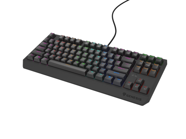 Tastatura Mecanica Gaming Genesis Thor 230 TKL Lite, RGB, USB,
