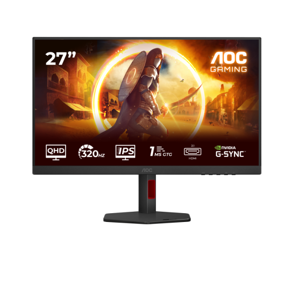 Monitor Gaming AOC Q27G4SRU, 27", 2560 x 1440 pixeli, Black,