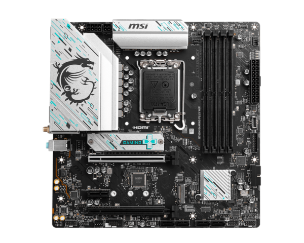 Placa de baza MSI B760M GAMING PLUS WIFI, Socket 1700,