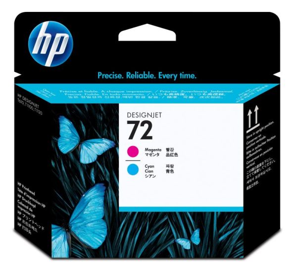 Cartus HP 72, Cyan, Magenta