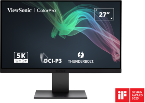 Monitor Commercial ViewSonic VP2788-5K, 27", 5120 x 2880 pixeli, Black,