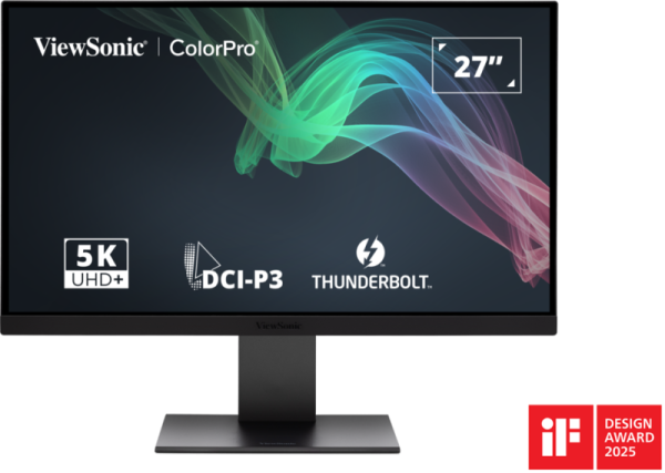 Monitor Commercial ViewSonic VP2788-5K, 27", 5120 x 2880 pixeli, Black,