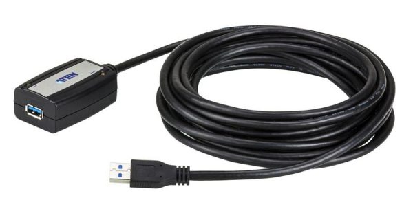 Prelungitor de USB ATEN UE350A-AT. Lungime cablu: 5 m. Conector