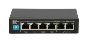 Extralink EUROS V2 PoE Switch 4x 100Mb/s PoE/PoE+