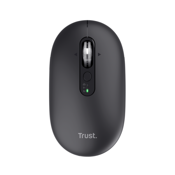 Mouse Wireless Trust Seron Slim Multi, 3200 dpi, Negru