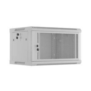 Dulap rack de perete 19", 6U, 600x450 mm, usa perforata,