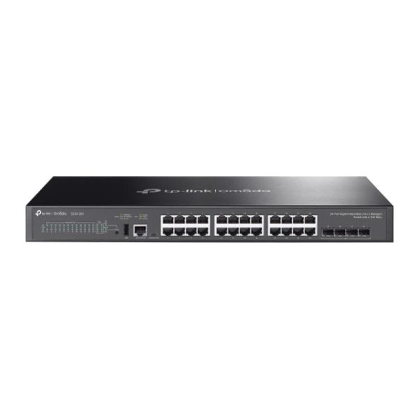 Omada 24-Port Gigabit Stackable Lite L3 Managed Switch with 4