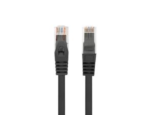Patch cord Cat.6 UTP LSZH Cu 1 m negru, Fluke