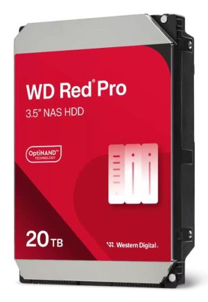 HDD NAS WD Red Pro WD202KFGX, 20 TB, 7200 RPM,