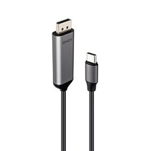 Cablu Lindy Bi-Directional USB C la DisplayPort, lungime 2m, Supported